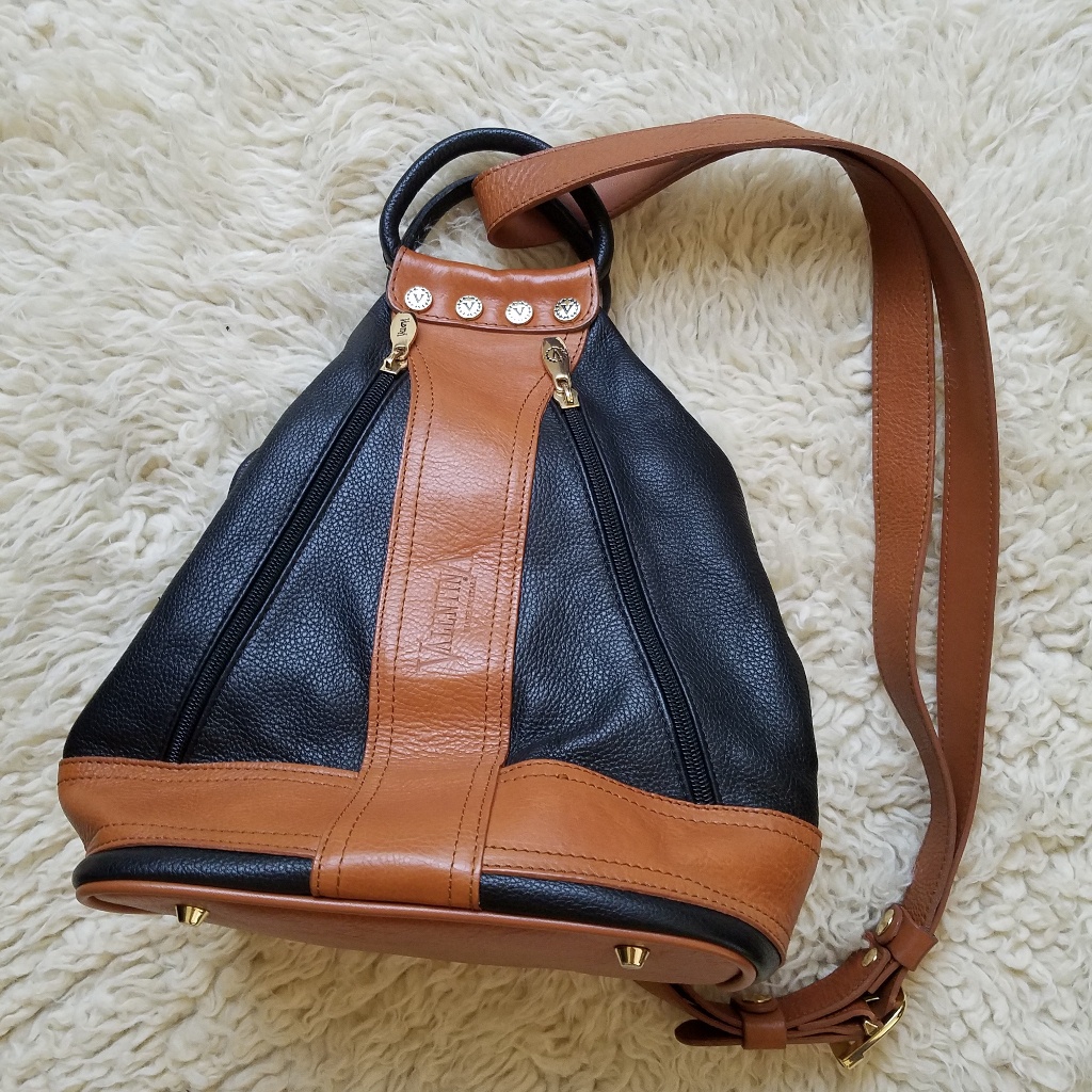 Gorgeous Valentina Two-Toned 3-Way Bag